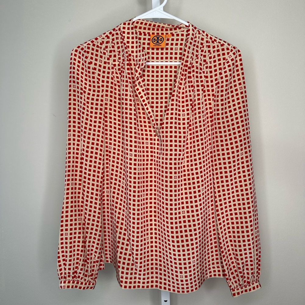 Tory Burch Silk Blouse in Size 2